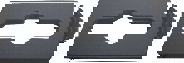 Trash Can & Recycling Container Lid: Rectangle, For 23 gal Recycle Container